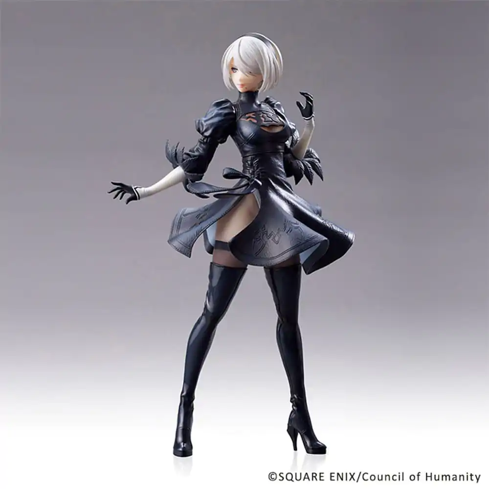 NieR:Automata PVC Socha 2B (YoRHa No.2 Type B) Ver. 1.1a Goggles Ver. 30 cm fotografii produktu