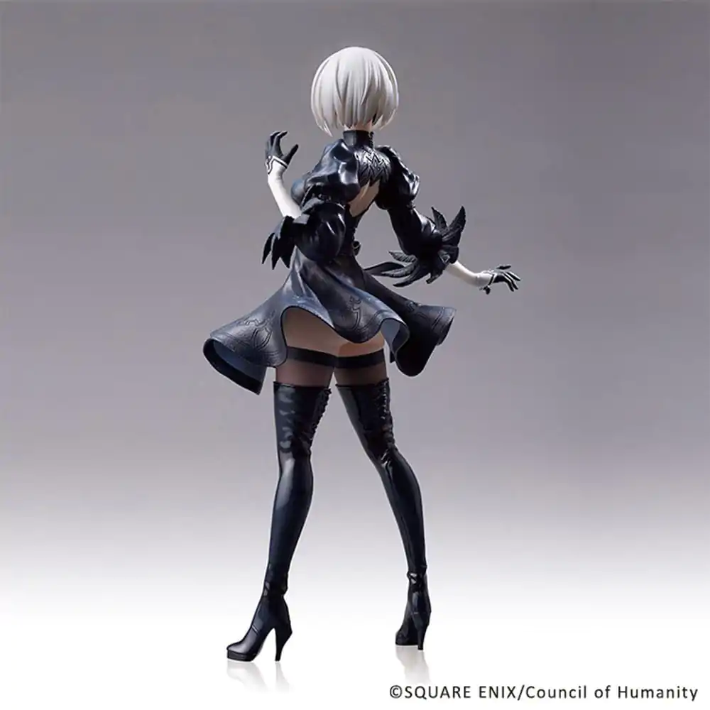 NieR:Automata PVC Socha 2B (YoRHa No.2 Type B) Ver. 1.1a Goggles Ver. 30 cm fotografii produktu