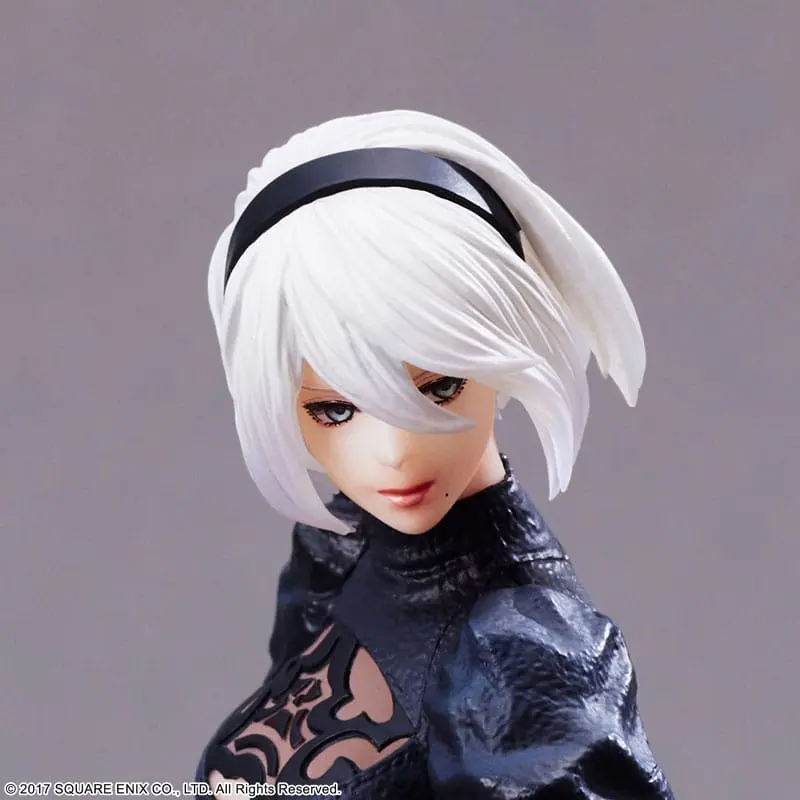 NieR:Automata FORM-ISM PVC Socha YoRHa Android 2B (YoRHa No.2 Type B) verze bez brýlí 18 cm fotografii produktu