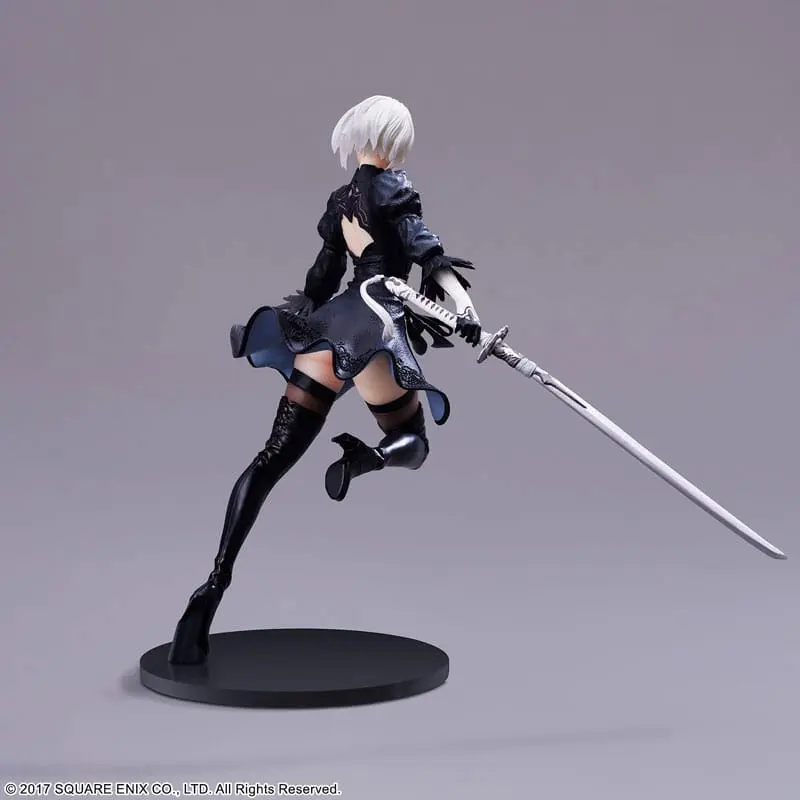 NieR:Automata FORM-ISM PVC Socha YoRHa Android 2B (YoRHa No.2 Type B) verze bez brýlí 18 cm fotografii produktu