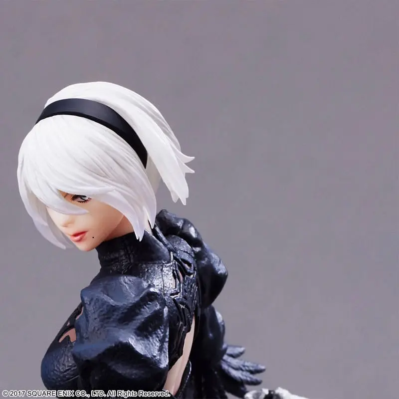 NieR:Automata FORM-ISM PVC Socha YoRHa Android 2B (YoRHa No.2 Type B) verze bez brýlí 18 cm fotografii produktu