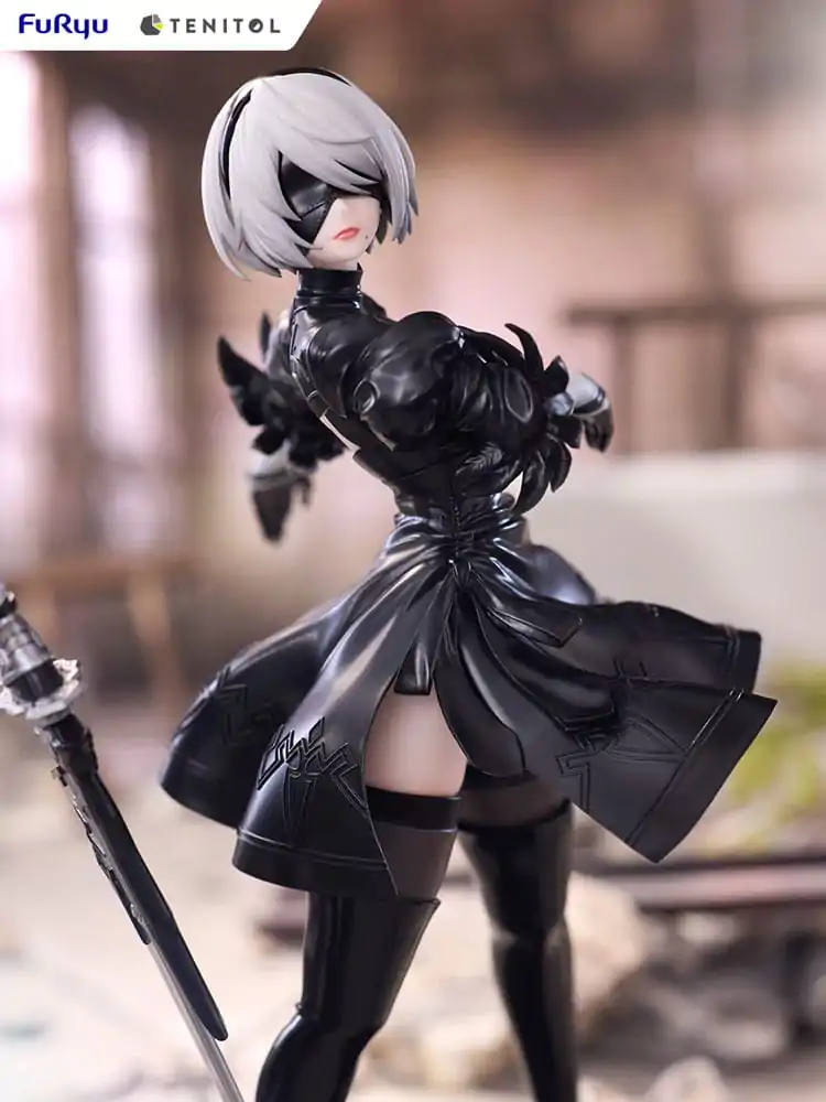 NieR:Automata Tenitol PVC Soška 2B Ver1.1a 22 cm fotografii produktu