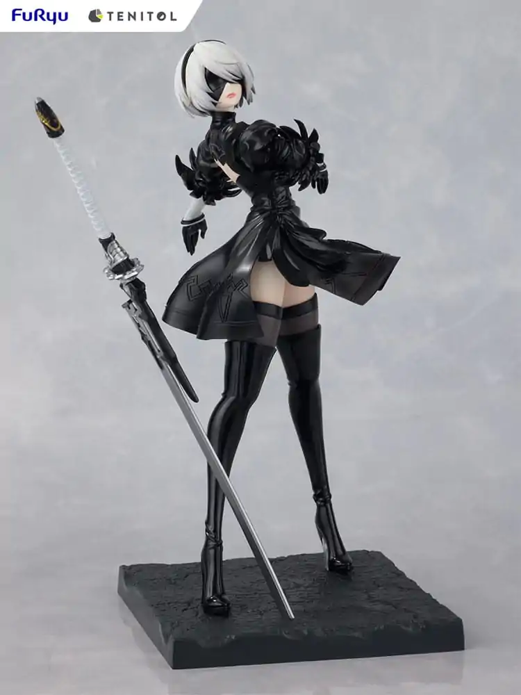 NieR:Automata Tenitol PVC Soška 2B Ver1.1a 22 cm fotografii produktu