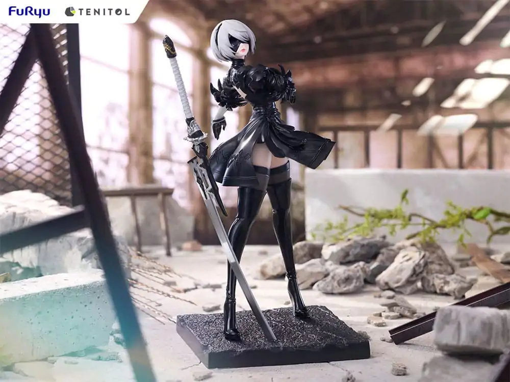 NieR:Automata Tenitol PVC Soška 2B Ver1.1a 22 cm fotografii produktu