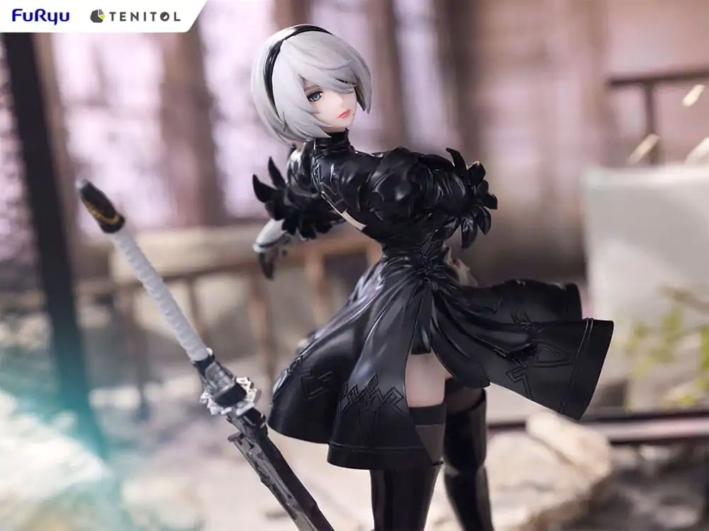 NieR:Automata Tenitol PVC Soška 2B Ver1.1a 22 cm fotografii produktu