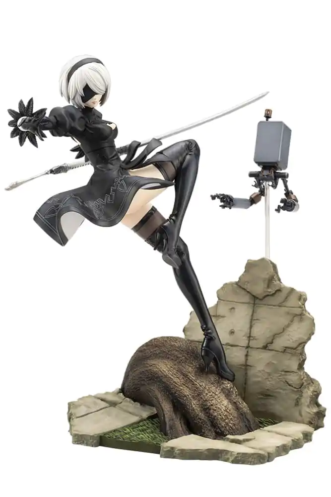 Nier:Automata Ver. 1.1a ARTFX J Socha 1/8 2B 24 cm fotografii produktu