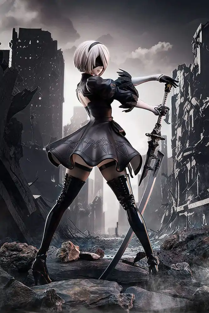 NieR:Automata Ver1.1a PVC Socha 1/4 2B (YoRHa No.2 Type B) 45 cm fotografii produktu