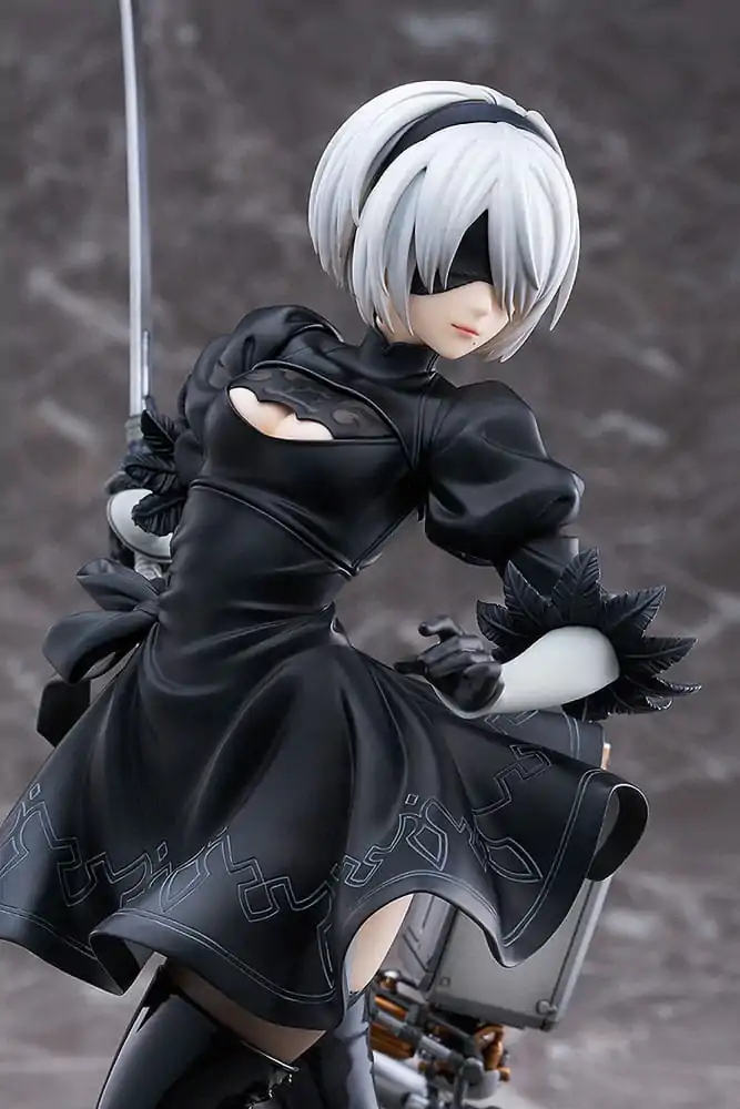 NieR:Automata Ver1.1a PVC Socha 1/7 2B 28 cm fotografii produktu