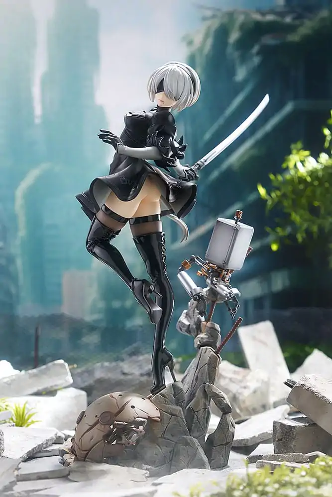 NieR:Automata Ver1.1a PVC Socha 1/7 2B 28 cm fotografii produktu