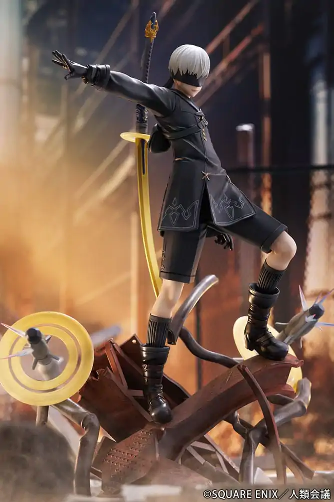 NieR:Automata Ver1.1a PVC socha 1/7 YoRHa č. 9 Typ S Covering Fire 31 cm fotografii produktu