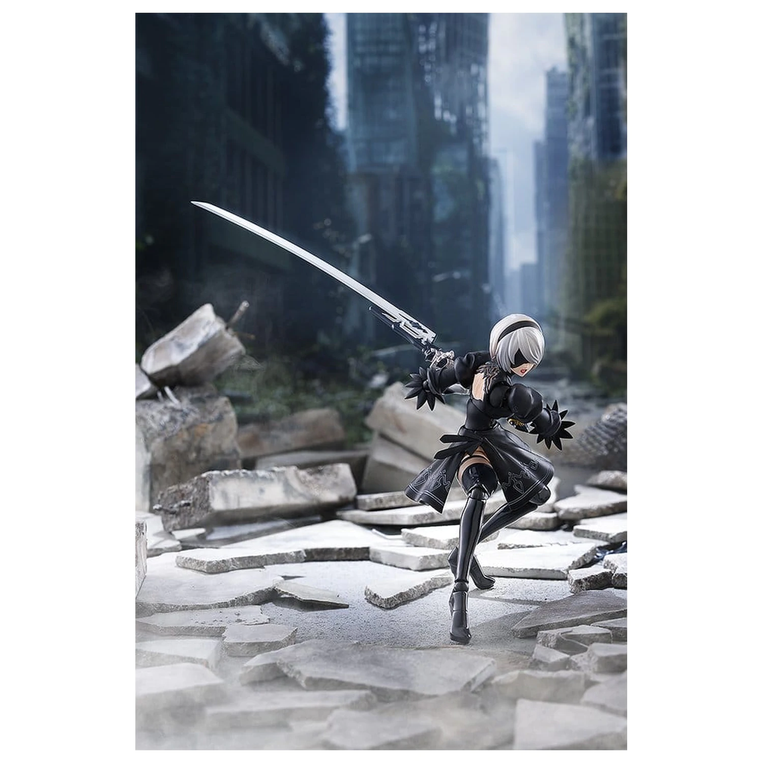 NieR:Automata Ver1.1a Figma akční figurka 2B (YoRHa No.2 Type B) 16 cm fotografii produktu