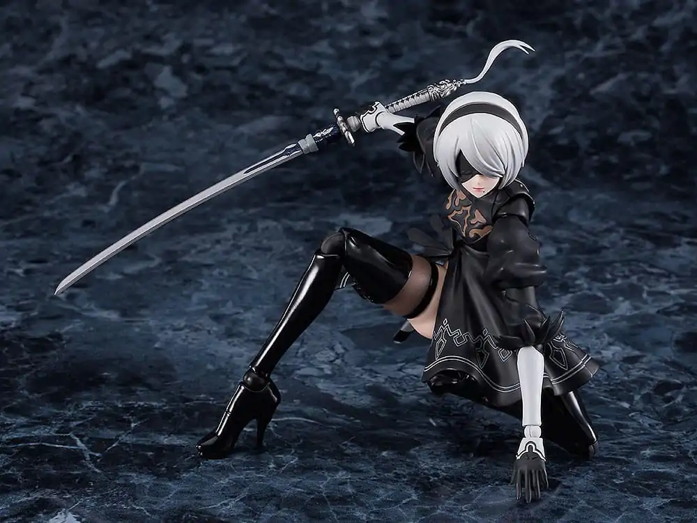 Nier:Automata Ver1.1a Figma Akční figurka 2B (YoRHa No.2 Type B) 16 cm fotografii produktu