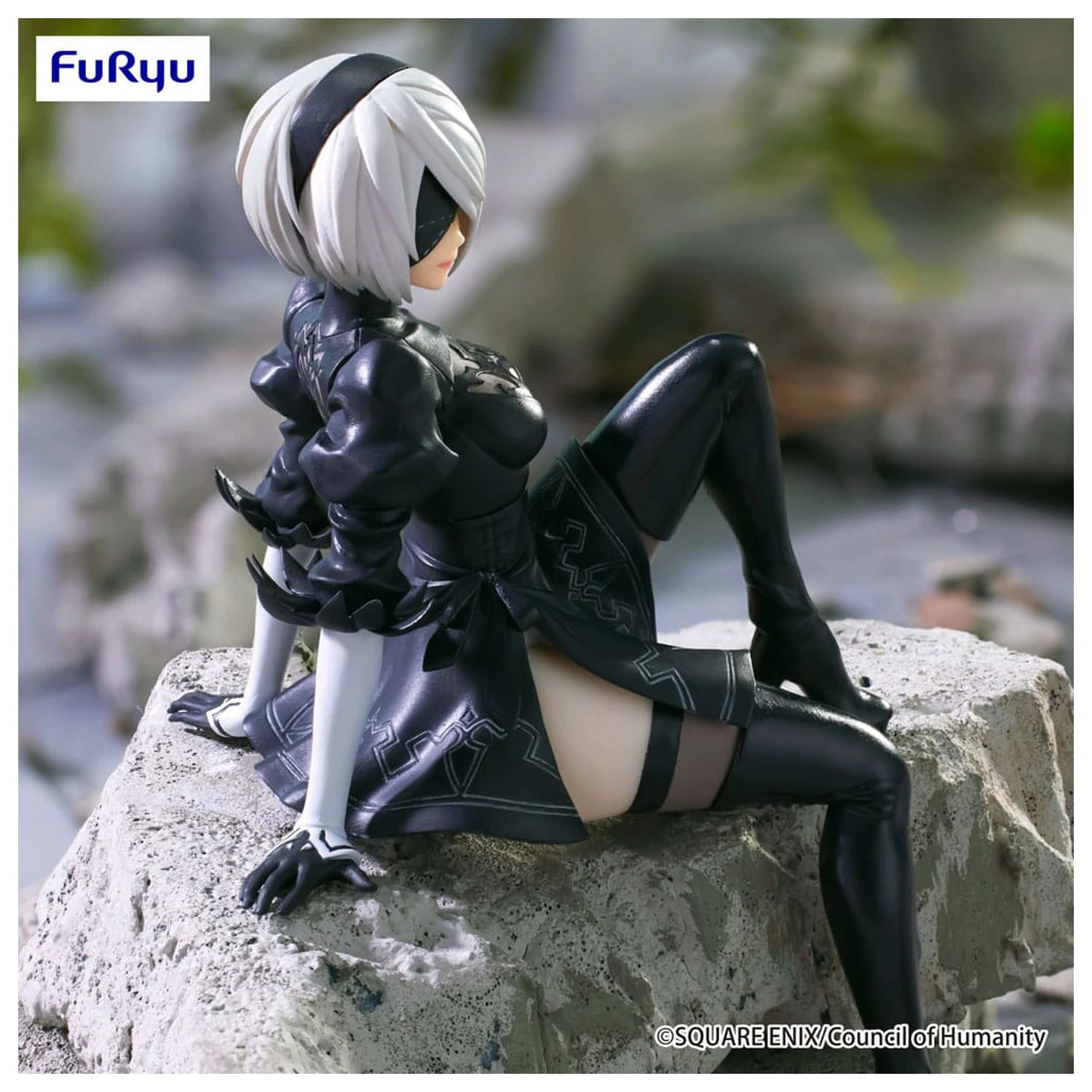 NieR:Automata Ver1.1a Zarážka na nudle PVC socha YoRHa No.2 Type B 13 cm fotografii produktu