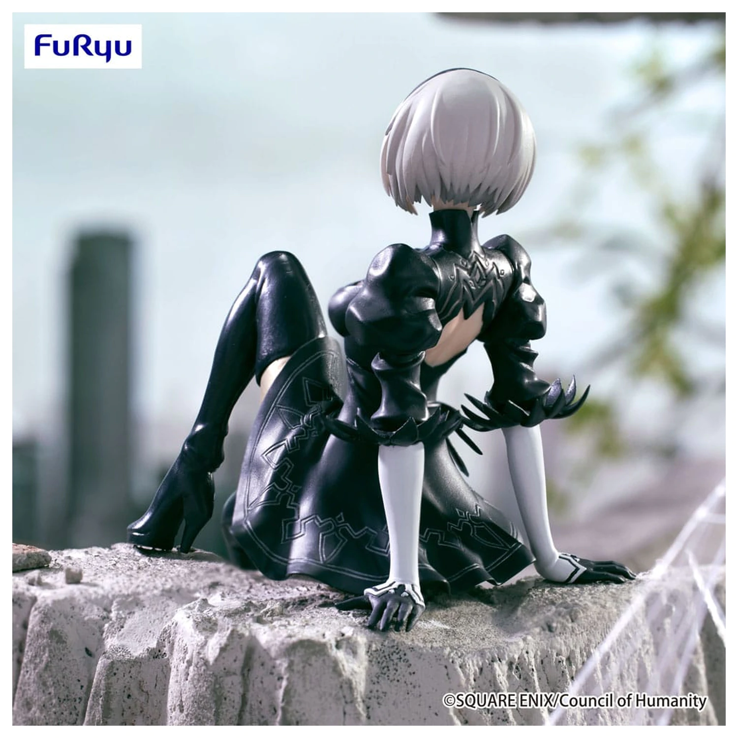 NieR:Automata Ver1.1a Zarážka na nudle PVC socha YoRHa No.2 Type B 13 cm fotografii produktu