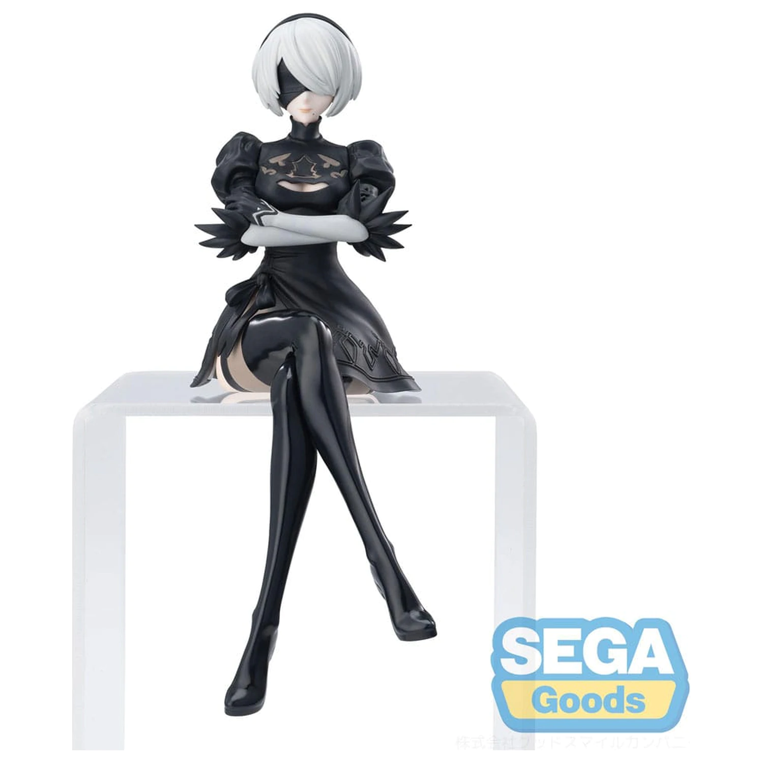 NieR:Automata Ver1.1a PM Perching PVC Soška 2B 13 cm fotografii produktu
