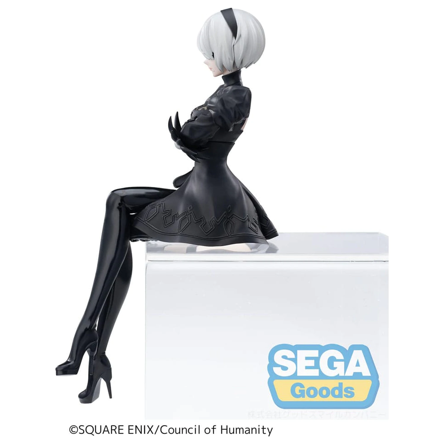 NieR:Automata Ver1.1a PM Perching PVC Soška 2B 13 cm fotografii produktu