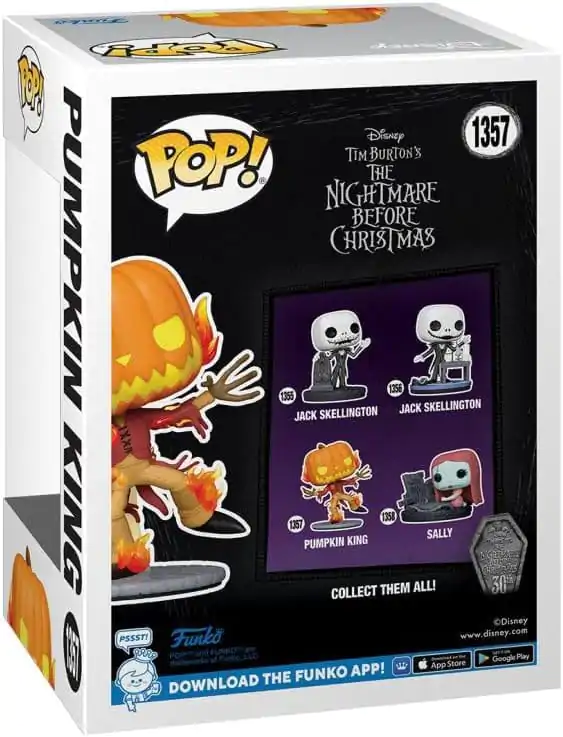 Nightmare before Christmas 30th Anniversary Funko POP! Disney vinylová figurka Pumpkin King(GW) 9 cm fotografii produktu