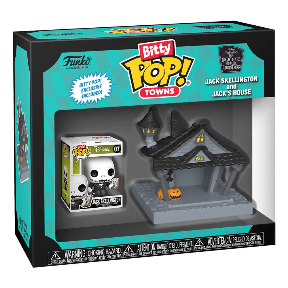 Nightmare before Christmas Bitty Funko POP! Town vinylová figurka Jack at Home fotografii produktu