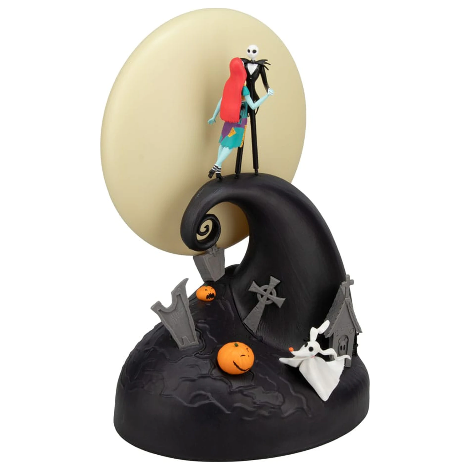 Nightmare before Christmas Diorama Světlo Jack & Sally fotografii produktu