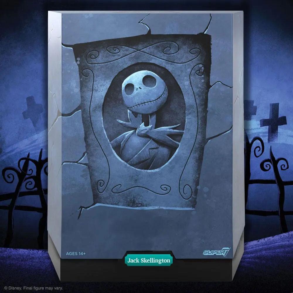 Nightmare Before Christmas Disney Ultimates akční figurka Jack Skellington 18 cm fotografii produktu