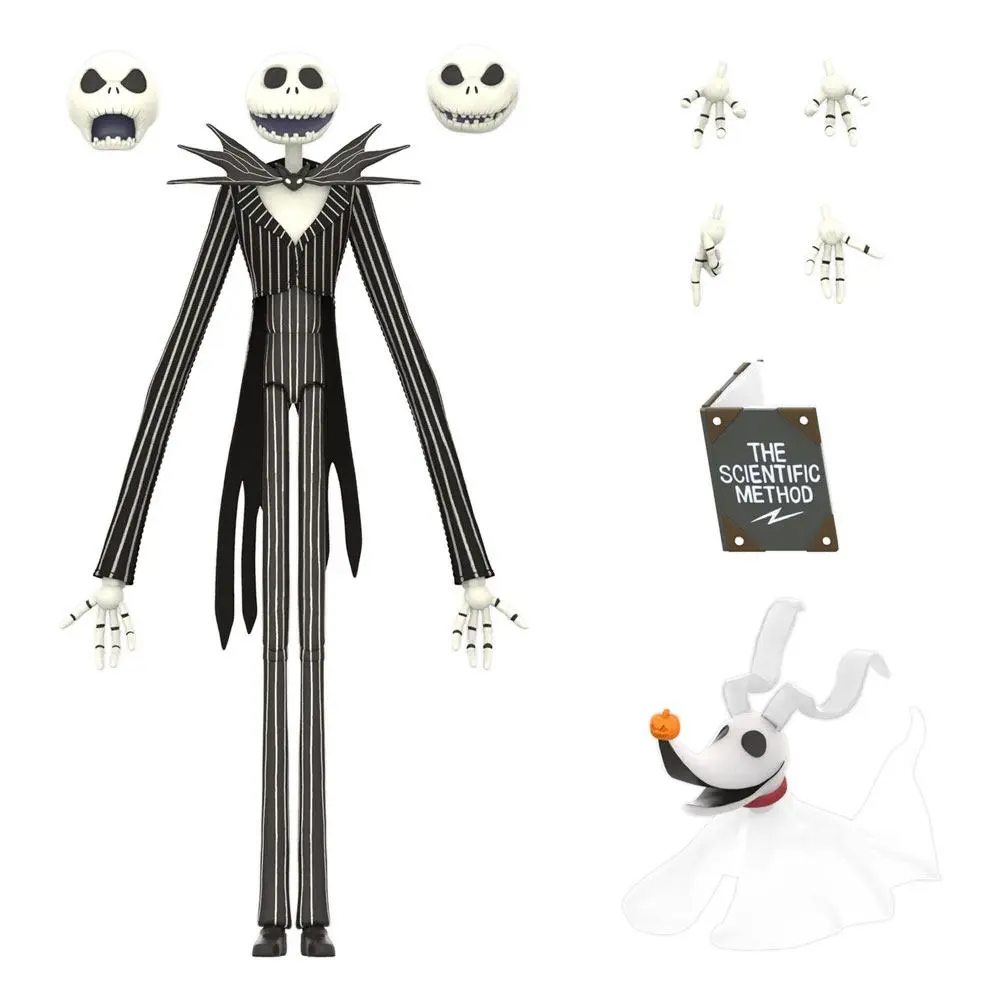 Nightmare Before Christmas Disney Ultimates akční figurka Jack Skellington 18 cm fotografii produktu