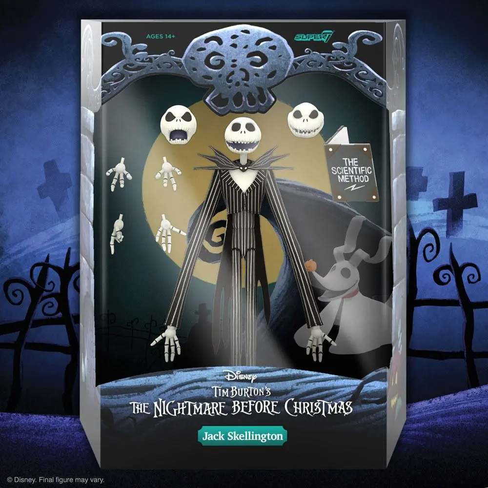 Nightmare Before Christmas Disney Ultimates akční figurka Jack Skellington 18 cm fotografii produktu