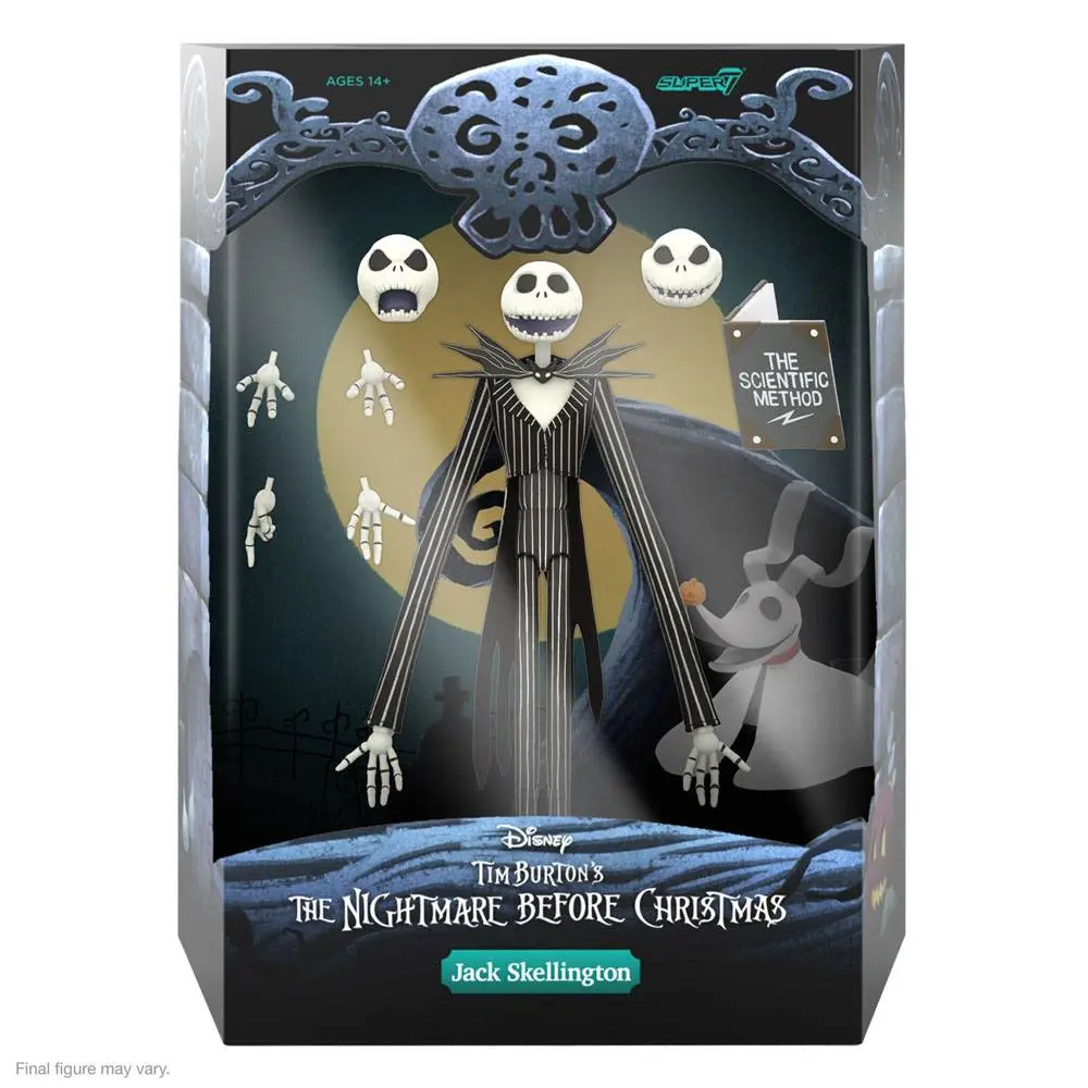 Nightmare Before Christmas Disney Ultimates akční figurka Jack Skellington 18 cm fotografii produktu