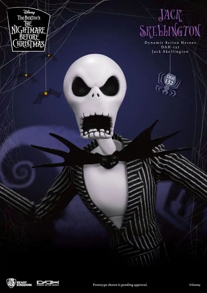 Nightmare before Christmas Dynamic 8ction Heroes akční figurka 1/9 Jack 21 cm fotografii produktu