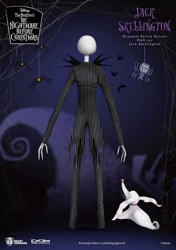 Nightmare before Christmas Dynamic 8ction Heroes akční figurka 1/9 Jack 21 cm fotografii produktu