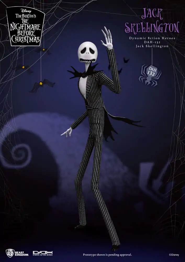 Nightmare before Christmas Dynamic 8ction Heroes akční figurka 1/9 Jack 21 cm fotografii produktu