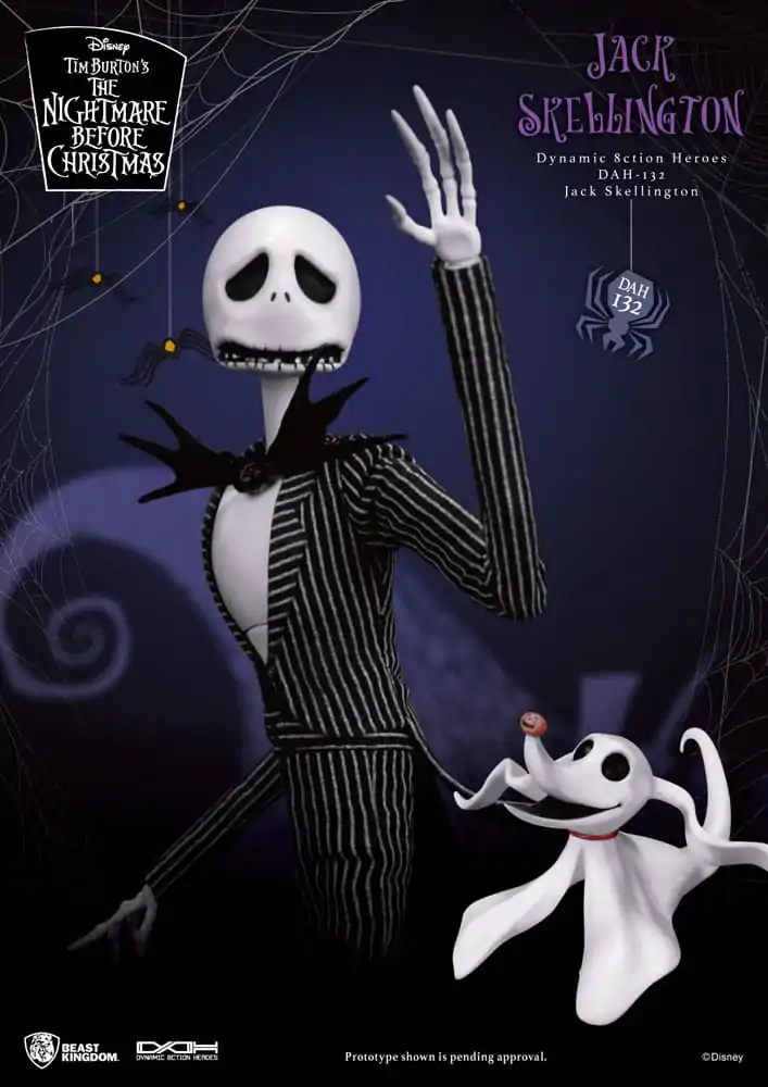 Nightmare before Christmas Dynamic 8ction Heroes akční figurka 1/9 Jack 21 cm fotografii produktu