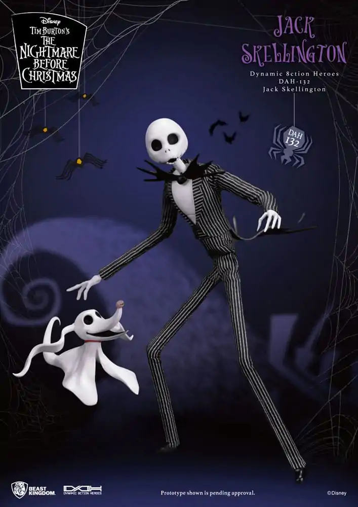 Nightmare before Christmas Dynamic 8ction Heroes akční figurka 1/9 Jack 21 cm fotografii produktu