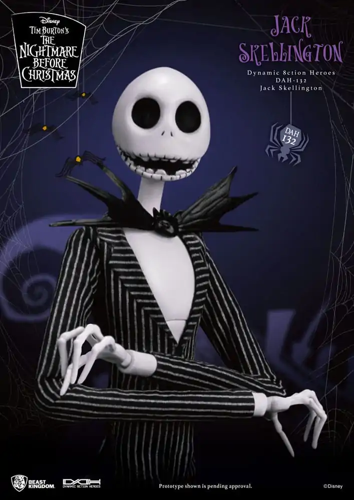 Nightmare before Christmas Dynamic 8ction Heroes akční figurka 1/9 Jack 21 cm fotografii produktu