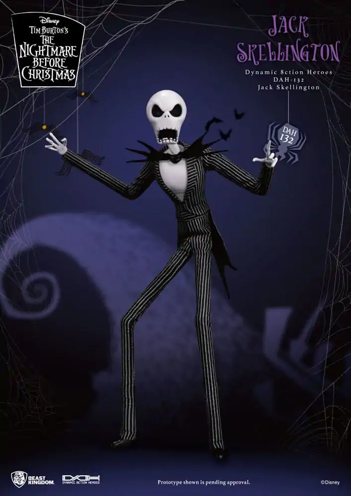 Nightmare before Christmas Dynamic 8ction Heroes akční figurka 1/9 Jack 21 cm fotografii produktu