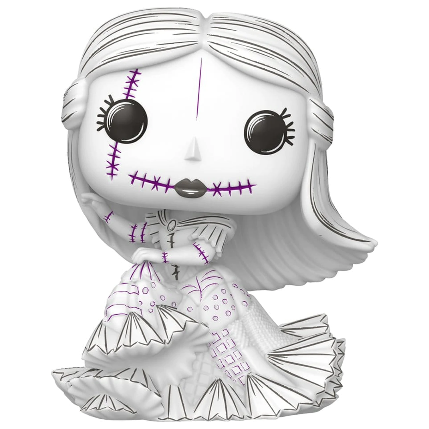 Nightmare before Christmas Funko POP! Disney Vinyl Figura Valentine's Day 2027 Sally(Sketched) 9 cm fotografii produktu