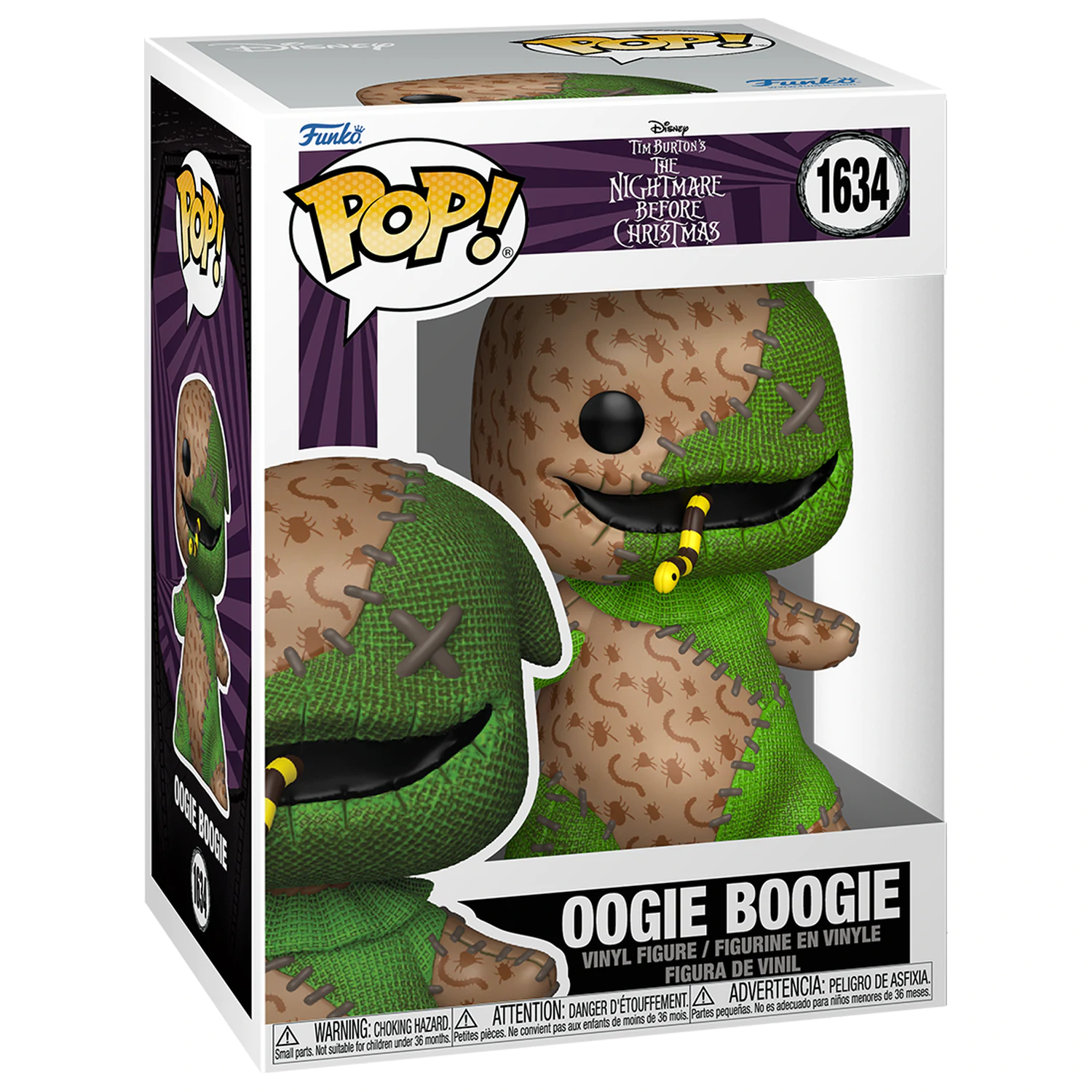 Nightmare Before Christmas Funko POP! Vinylová figurka Patchwork - Oogie Boogie 9 cm fotografii produktu