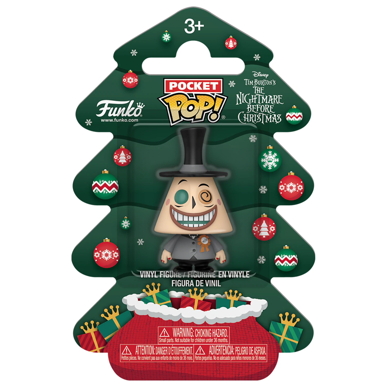 Nightmare before Christmas Holiday 2025 Pocket Funko POP! Vinylová figurka Mayor Tree Holiday Box 4 cm fotografii produktu