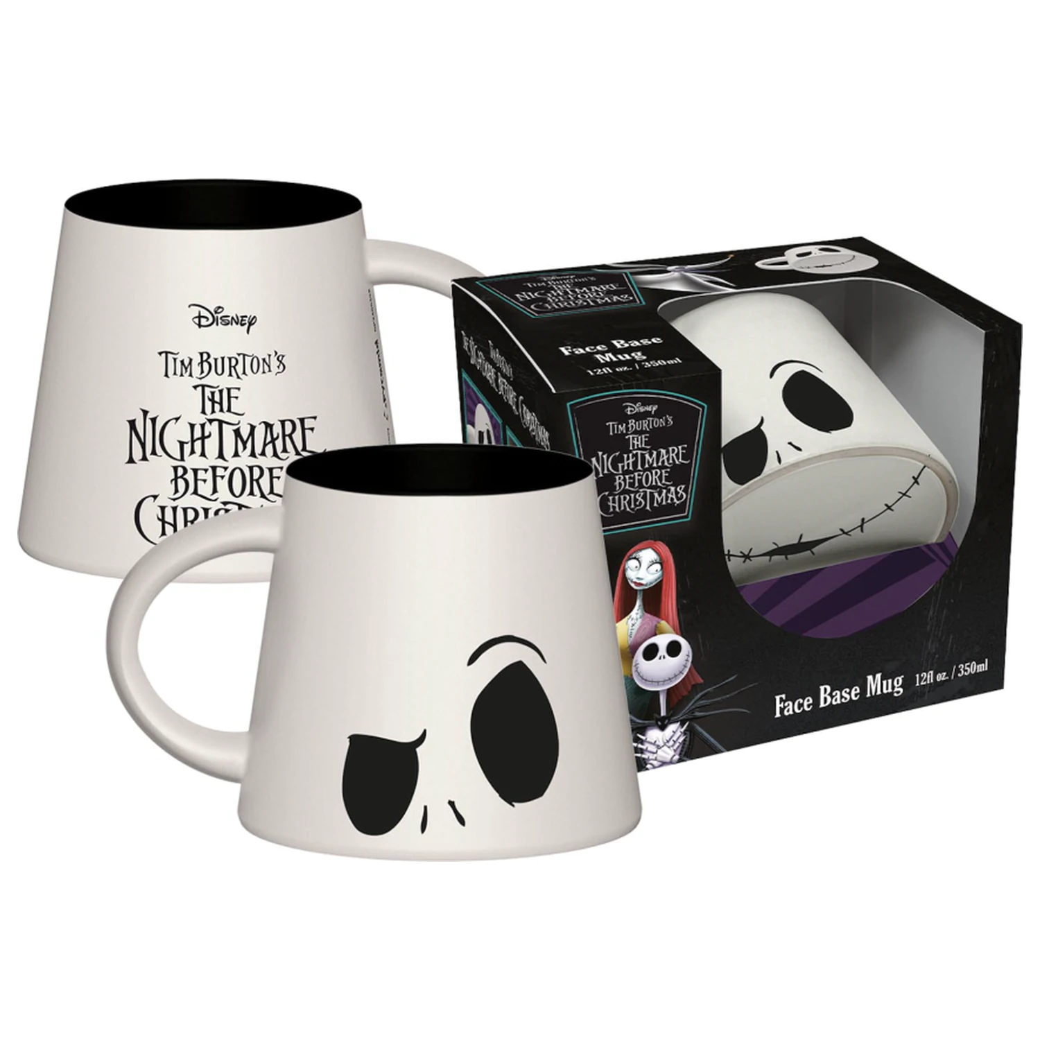 Nightmare Before Christmas Jack Face Base hrnek 355 ml fotografii produktu