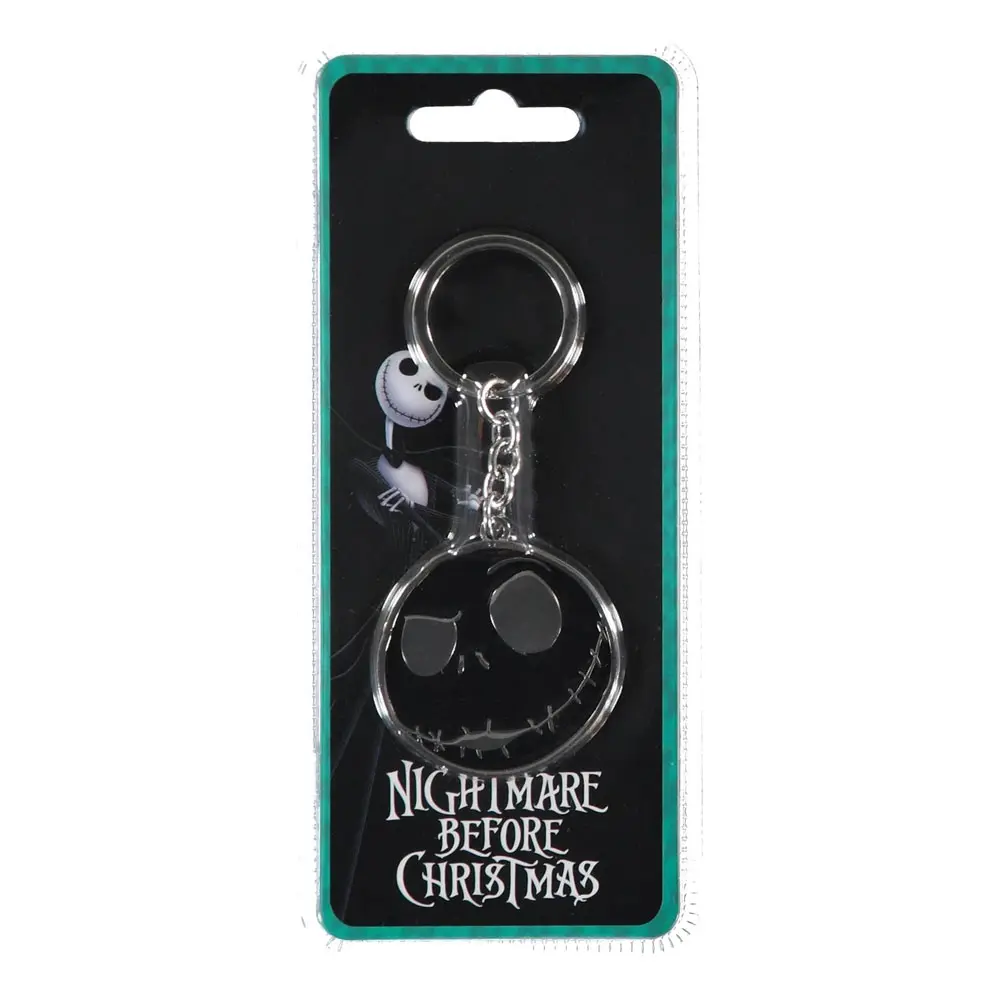 Nightmare Before Christmas Kovová klíčenka Jack Skellington's Face fotografii produktu