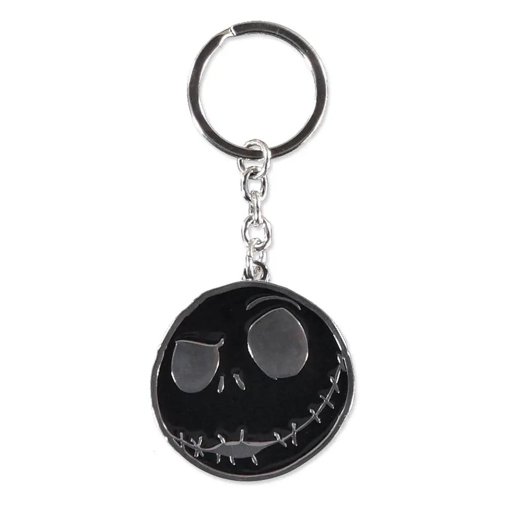 Nightmare Before Christmas Kovová klíčenka Jack Skellington's Face fotografii produktu