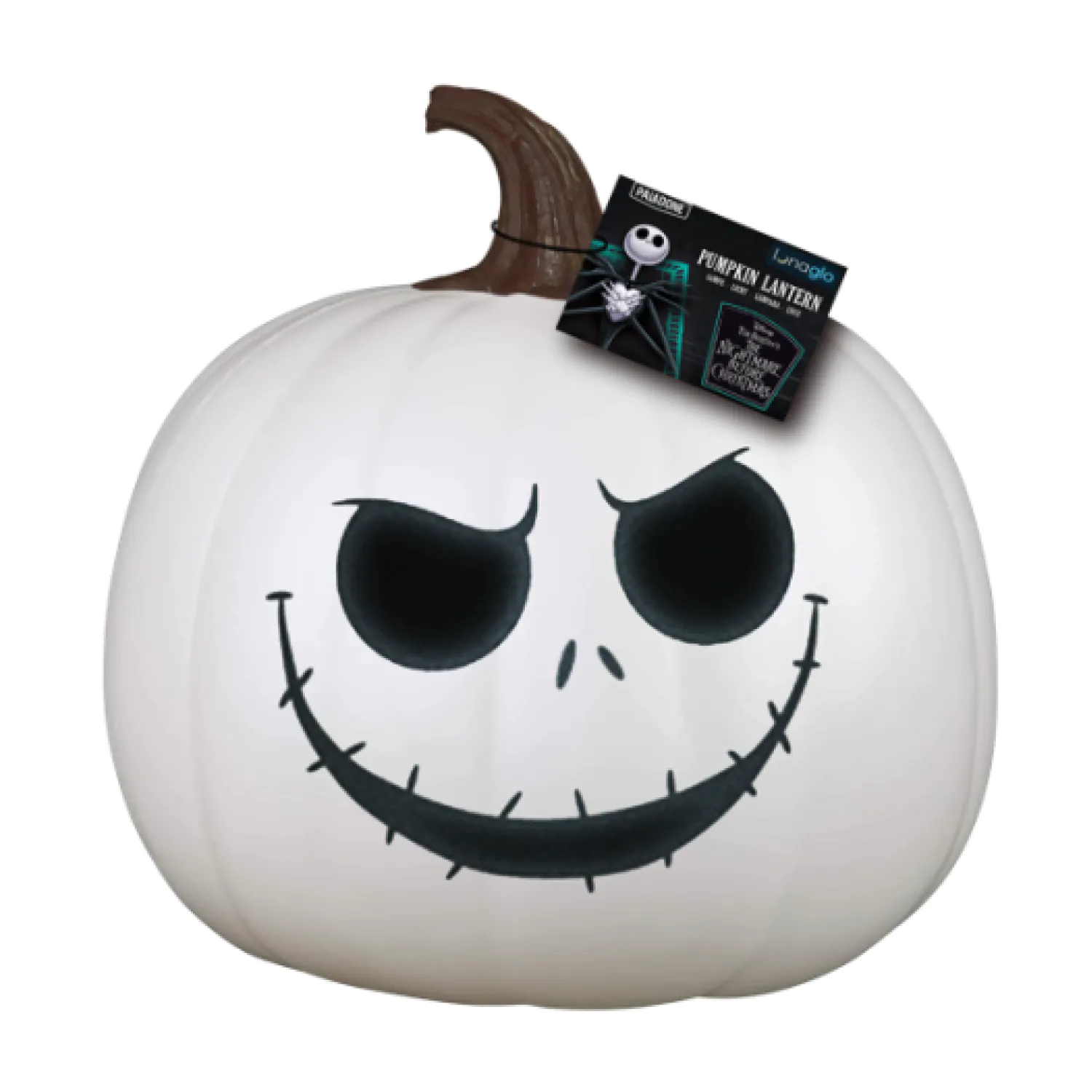 Nightmare Before Christmas Světlo Jack Skellington Dýňová lucerna 20 cm fotografii produktu