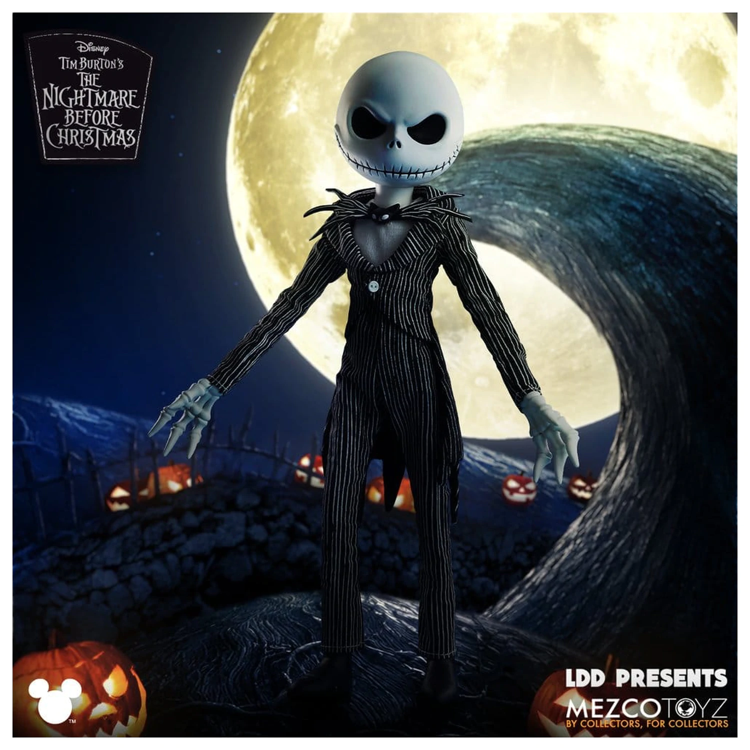 Nightmare Before Christmas LDD Presents panenka Jack Skellington 25 cm fotografii produktu