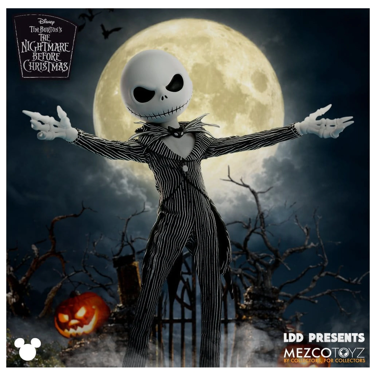 Nightmare Before Christmas LDD Presents panenka Jack Skellington 25 cm fotografii produktu