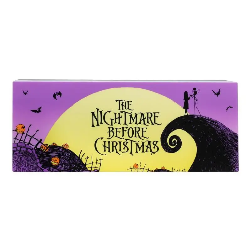 Nightmare Before Christmas Logo Světlo 30 cm fotografii produktu