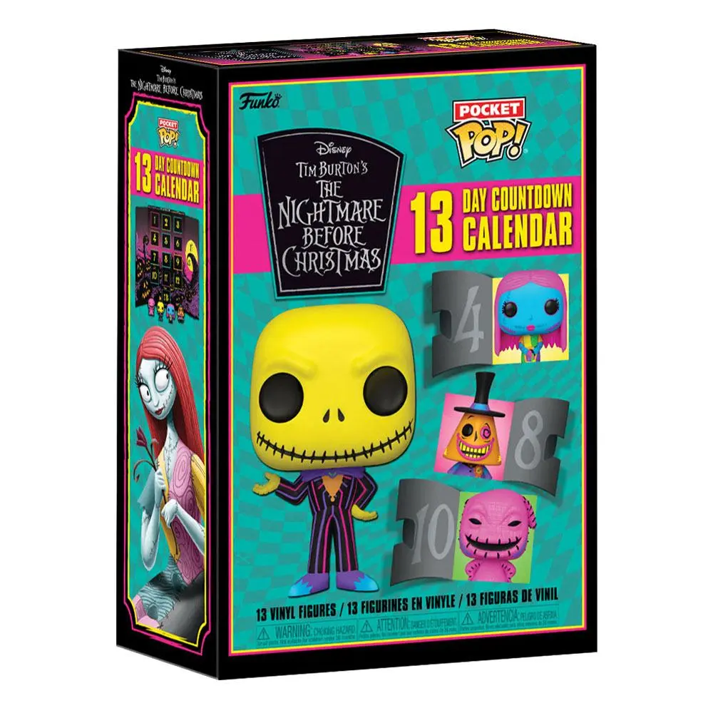 Nightmare Before Christmas Pocket POP! 13denní adventní kalendář fotografii produktu