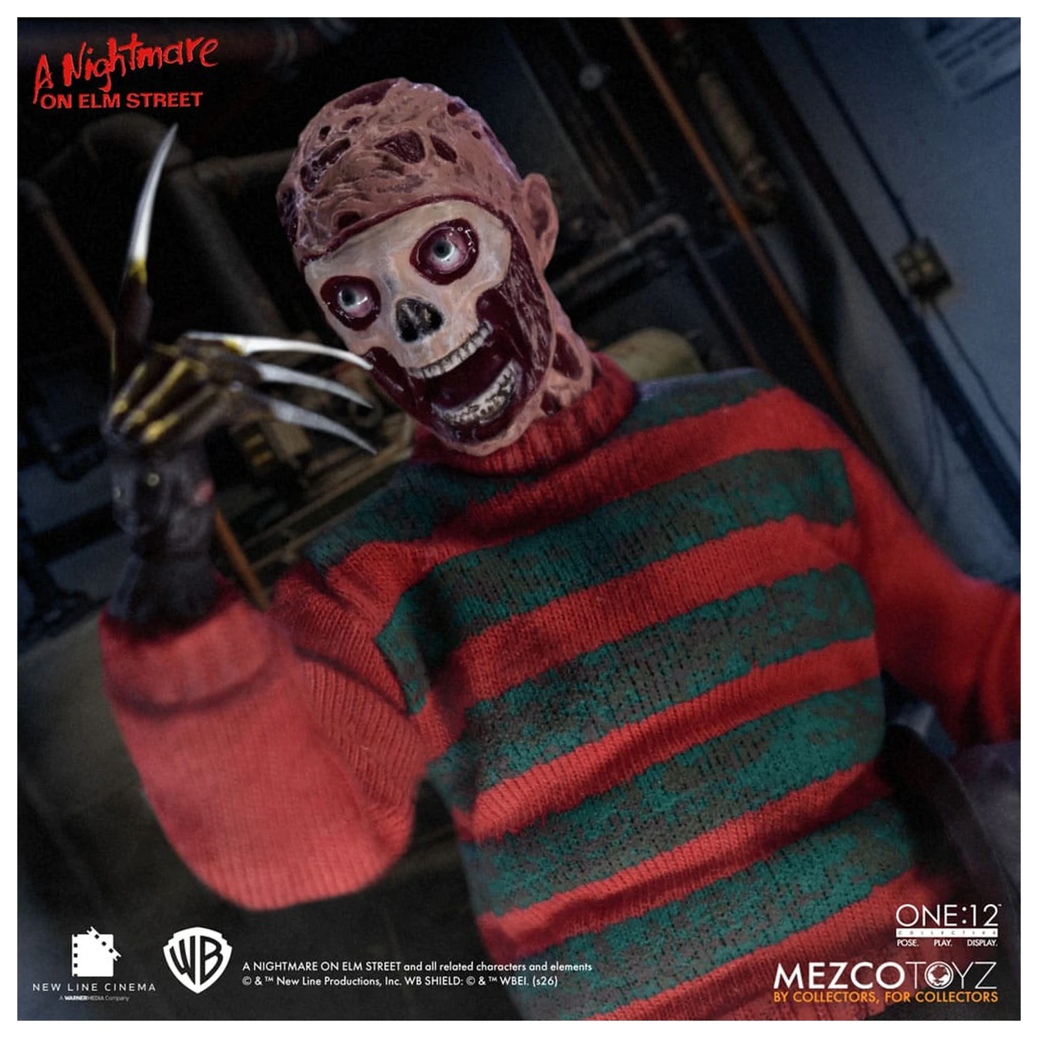 Nightmare On Elm Street Akční figurka 1/12 Freddy Krueger 17 cm fotografii produktu