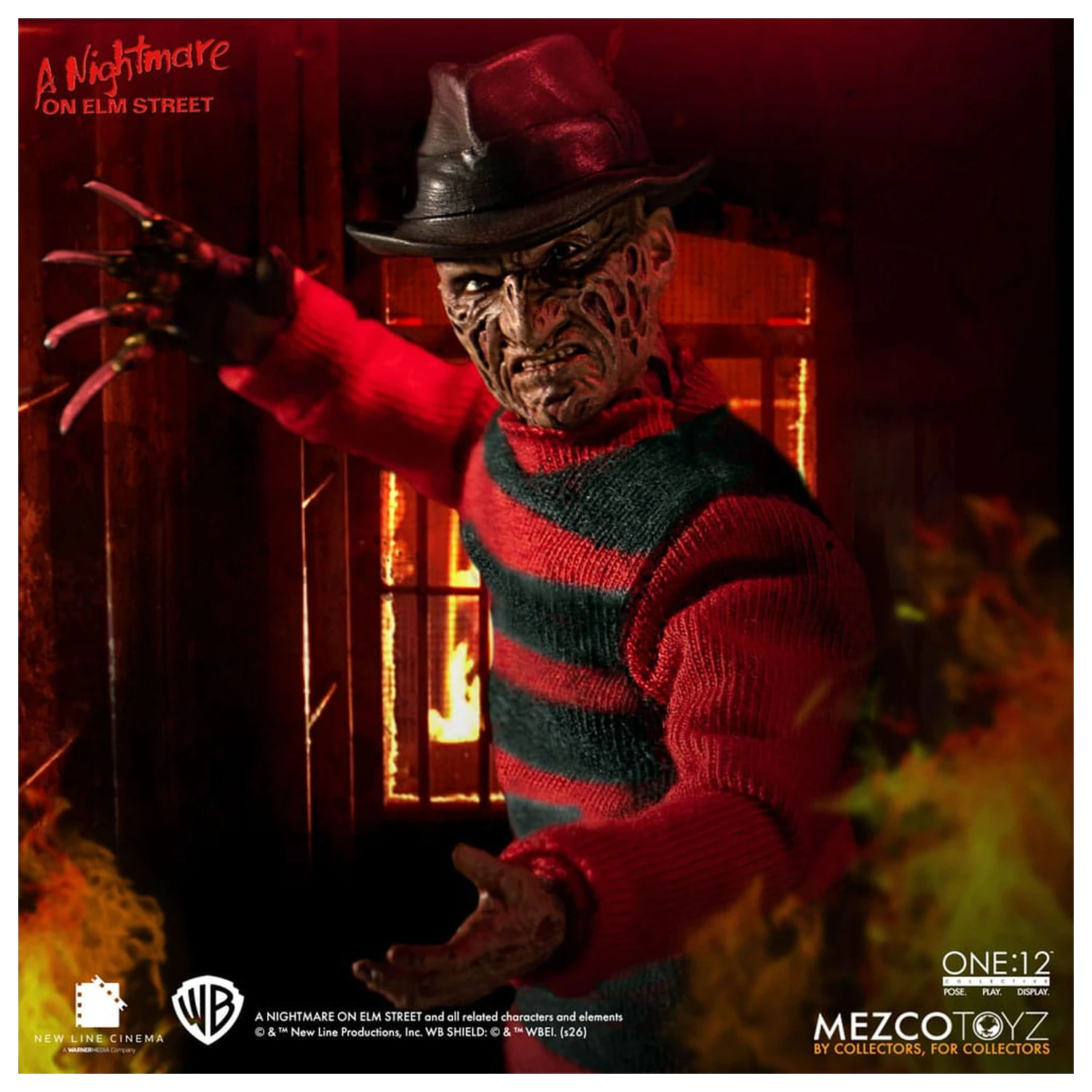 Nightmare On Elm Street Akční figurka 1/12 Freddy Krueger 17 cm fotografii produktu
