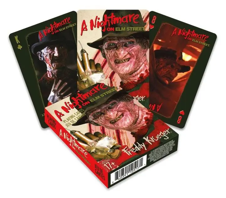 Nightmare on Elm Street hrací karty Freddy fotografii produktu
