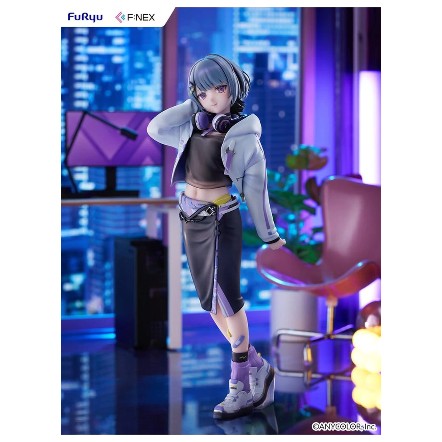 Nijisanji F:NEX PVC Figurka 1/7 Koshimizu Toru 24 cm fotografii produktu