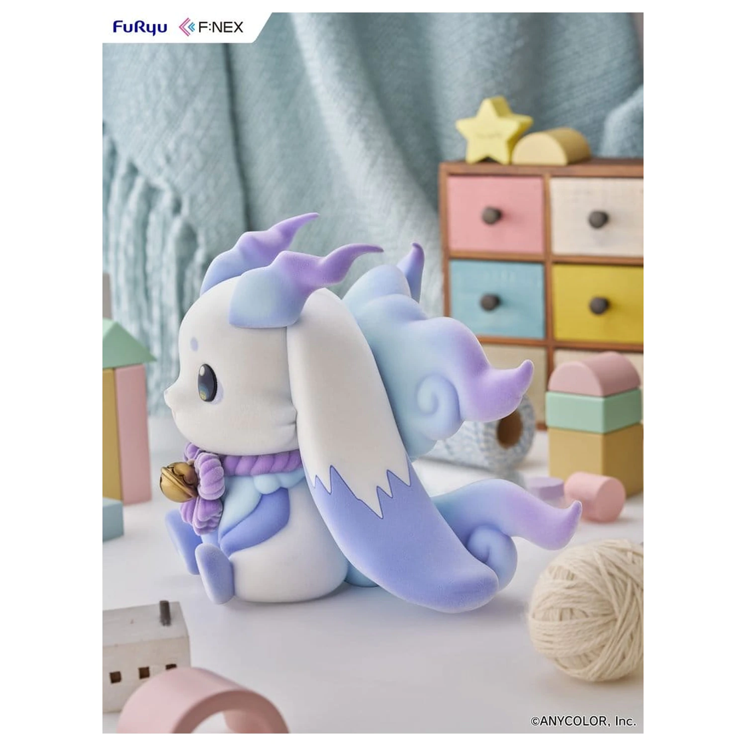 Nijisanji F:Nex Flocky Měkká vinylová figurka 1/2 Lunlun 20 cm fotografii produktu